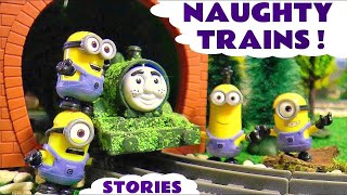 Naughty Thomas and Friends Tom Moss Toy Train Stories [upl. by Areehs]