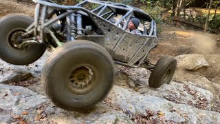 One of WINDROCK Hardest Trail 39 Dont Try This At Home  Skinny Pedal Down Tire Smokin Hill Climb [upl. by Yedrahs]