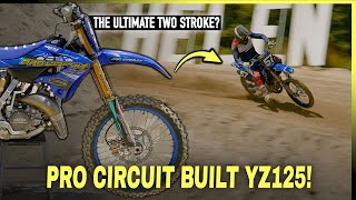 Pro Circuit built the DREAM YZ125 amp We Rode It [upl. by Ambros919]