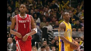 200517 Houston Rockets at Los Angeles Lakers Tracy McGrady vs Kobe Bryant [upl. by Janaya394]