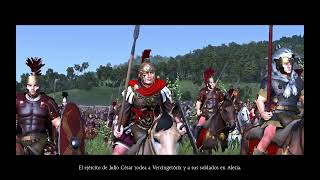 TOTAL WAR ROME 2  BATALLA DE ALESIA  EL ASEDIADOR ASEDIADO [upl. by Bishop502]