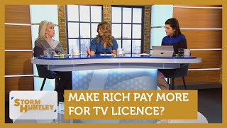 Make rich pay more for TV licence Feat Carole Malone amp AvaSantina  Storm Huntley [upl. by Herm553]