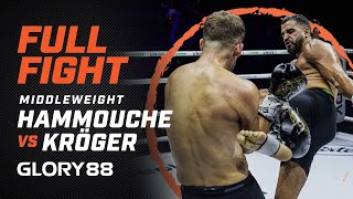 GLORY 88 Iliass Hammouche vs Florian Kroger  Full Fight [upl. by Meeharbi]