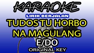 quotKARAOKE TUDOS TU HORBO NA MAGULANGquot Original Key  The Boys Trio [upl. by Fredella]