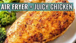 ONE Simple Trick for Juicy AIR FRYER Chicken NO Breading [upl. by Gersham]