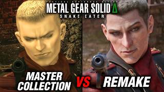 MGS Delta Trailer 2 vs MGS3 Master Collection [upl. by Ahsiemat]