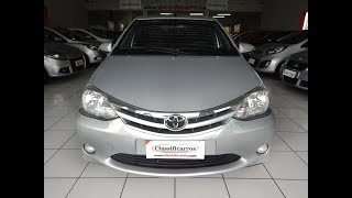 Toyota Etios Sedan XLS 15 16v Flex  2015 [upl. by Cordeelia324]