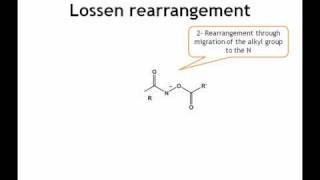 MechInMo Lossen rearrangement [upl. by Lleynod]