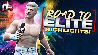 Codys Rhode to Elite AEW Fight Forever Highlights [upl. by Gretna436]