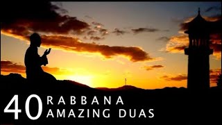 40 Rabbana Dua from The Holy Quran by Omar Hisham Al Arabi [upl. by Oberg]