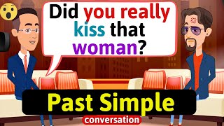 Past Simple conversation Interviewing a famous actor English Conversation Practice [upl. by Werda]