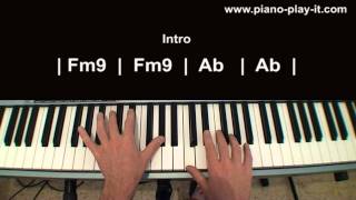 Turning Tables Adele Piano Tutorial [upl. by Oisorbma]