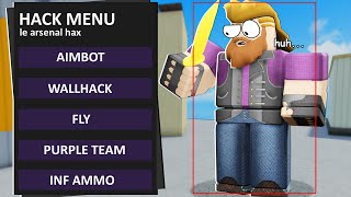 how to quotHACKquot in Arsenal Arsenal Roblox [upl. by Notna724]