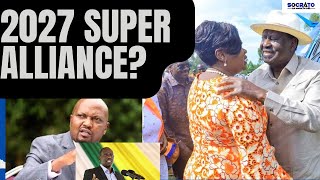 Bombshell at Wanga’s Celebration Kuria Reveals RailaRuto 2027 Alliance Plan [upl. by Elttil]