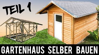 14 🔥 Gartenhaus 🔥 SELBER BAUEN  ANLEITUNG Schritt für Schritt Gartenhütte Holzhütte [upl. by Nojid68]