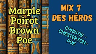 Mix des Héros 7 Marple Poirot Brown et Poe  3 Histoires  SuspensePolar [upl. by Aicargatla]