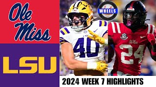 9 Ole Miss vs 13 LSU EXCITING GAME  Full Game Highlights  2024 College Football Highlights [upl. by Sokcin]