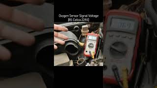 Oxygen Sensor Testing with a Voltmeter False or Actual Lean Signal [upl. by Esinal507]