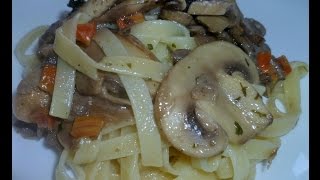 TAGLIATELLE AI FUNGHI [upl. by Nuncia]