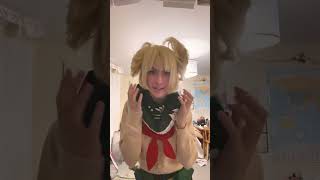 Toga himiko cosplay cosplay anime mha [upl. by Chemarin]