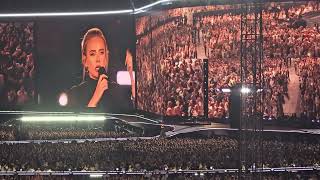 Adele  Someone Like You live Messe Munich 310824 [upl. by Hurlow]