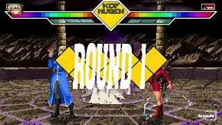 【Mugen KOF】SchlusselGoeniko VS Shermie [upl. by Leverick89]