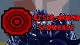 Shindo Life  Riser Akuma Showcase  Español [upl. by Ydualc]