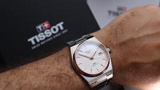 Tissot PRX Powermatic 80 close ups [upl. by Ahselrac360]