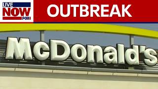 CDC McDonald’s Quarter Pounders linked to E coli outbreak  LiveNOW from FOX [upl. by Puttergill]