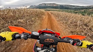 2024 KTM 150 EXC  First Ride Review WOW [upl. by Juetta449]