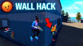 Hackers now are breaking through walls 😡  FREE FIRE [upl. by Fifi648]