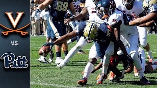 Virginia vs Pittsburgh Football Highlights 2015 [upl. by Crowe767]