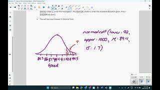 Lesson 24 More on Normal Curves Video Lesson [upl. by Evangelina]