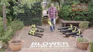 RYOBI Blowers Buyers Guide [upl. by Yaj]