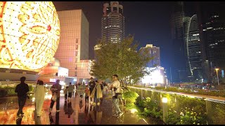 Walking Shanghai Downtown 4K｜Fuzhou Road｜The Bund｜Xujiahui Night View｜Pedestrian Bridge｜Joy City [upl. by Edialeda]