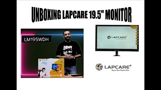 195 quot LAPCARE MONITOR UNBOXING LM195WDH [upl. by Anaoj]