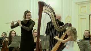 WA Mozart  Concerto for Flute and Harp KV 299 2nd movement [upl. by Lear533]