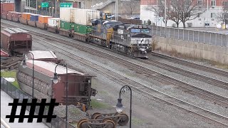 Railfanning Near Derailed Hopper Cars from 2nd 2015 Altoona Derailment [upl. by Annaihr284]