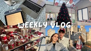 WEEKLY VLOG esami in università nuove unghie gita al lago shopping natalizio❤️ [upl. by Ben]