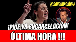 IRENE MONTERO PIDE LA ENCARCELACIÓN DE IKER JIMENEZ POR CORRUPCIÓN POR LA DANA DE VALENCIA [upl. by Paine633]