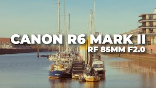 Canon R6 Mark II im CLog Test TageslichtAufnahmen mit dem RF 85mm F20 [upl. by Maleeny]