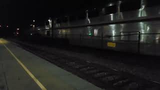 West Bound Amtrak Empire Builder two Charger engines  345  328 [upl. by Zachariah467]