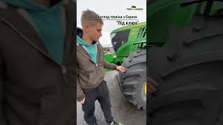 Огляд в Європі John Deere 6210R 2013 johndeere tridaagro zvenigorodka [upl. by Sievert]