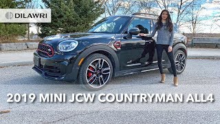 2019 MINI JCW Countryman ALL4 REVIEW [upl. by Milah178]