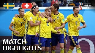 Sweden v Switzerland  2018 FIFA World Cup  Match Highlights [upl. by Salli]