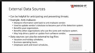 221 External Data Sources for Enterprise Security [upl. by Nairot854]