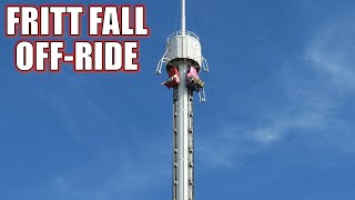 Fritt Fall OffRide Footage Grona Lund Intamin Drop Tower  NonCopyright [upl. by Eelan]