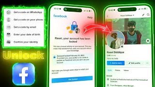 Facebook ID Unlock✅ FB Account Unlok 100 With Proof🔴 how to unlok fb id [upl. by Igic]