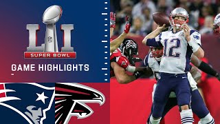 New England Patriots vs Atlanta Falcons  Super Bowl LI Game Highlights  The 283 Comeback [upl. by Niggem]