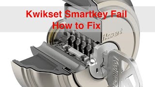 KWIKSET SMARTKEY RESET  HOW TO RESET SMARTKEY [upl. by Nnhoj286]